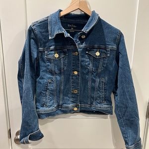 Lilly Pulitzer Like New Denim Seaspray Jacket